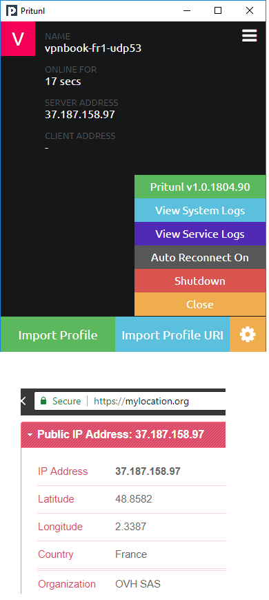 Free Open Source OpenVPN Client for Windows Pritunl