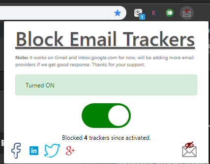 block email trackers