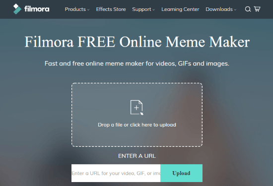 Filmora free online meme maker