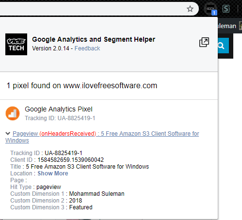 Google Analytics and Segment Helper