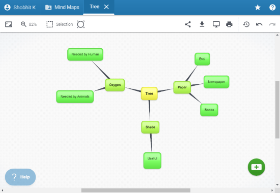 free online concept map maker website