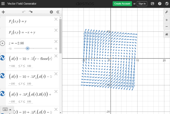 Vector Field Generator