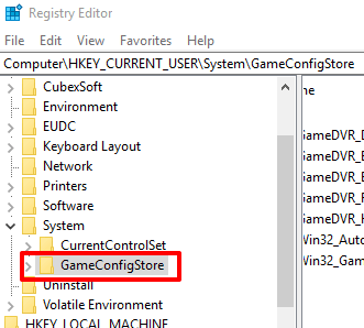 access gameconfigstore key