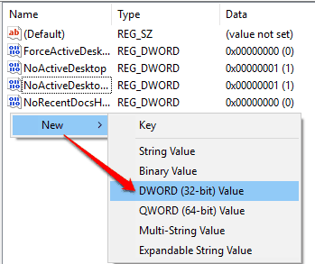 create NoStrCmpLogical dword value