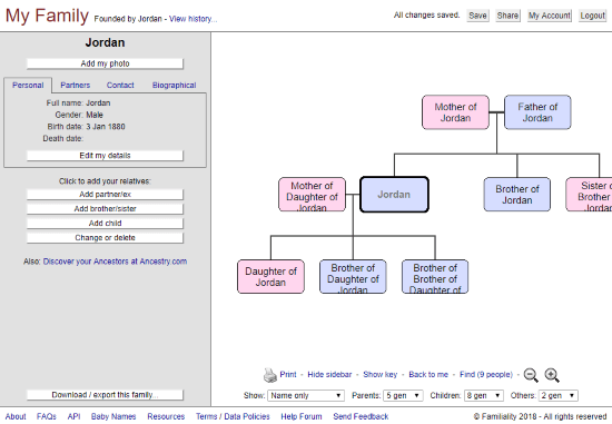 online genogram maker free