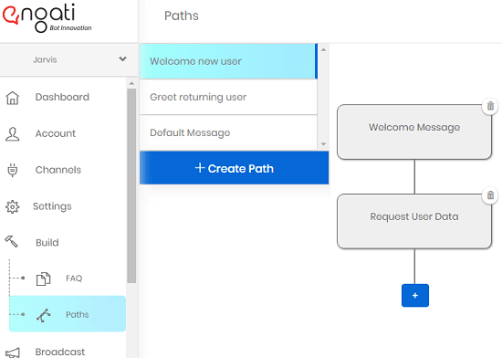 Engati paths