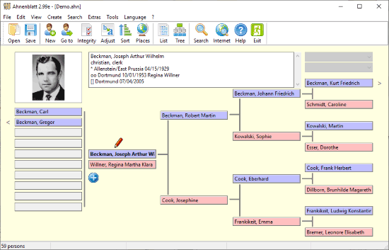 Create family tree poster