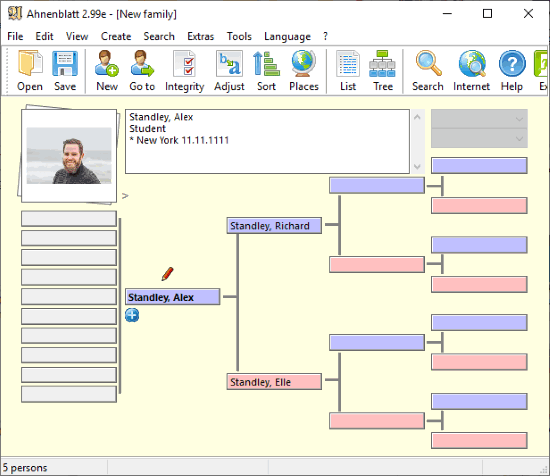 Create family tree