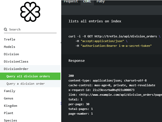 Free Plants Database API to get Scientific Data About Plants