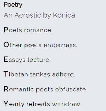 Poem Generator