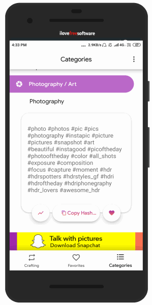 Instagram Hashtag Apps for Android