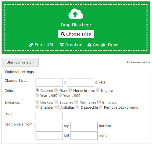 Online SVG to BMP converter