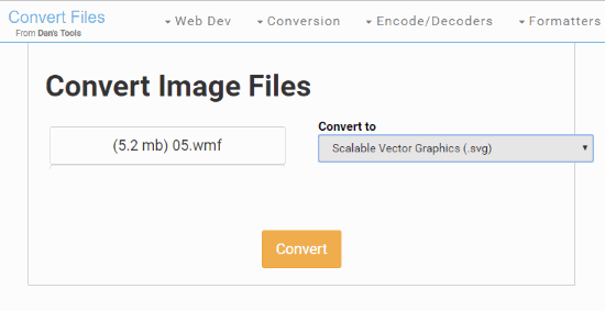 Online WMF to SVG converter