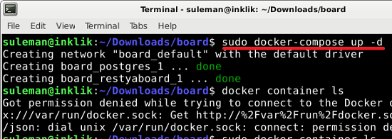 restyaboard docker compose up