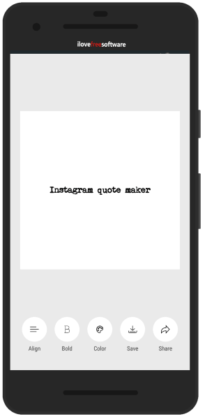 Instagram Quote Maker