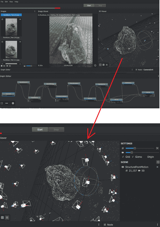 Meshroom 3d reconstruction software