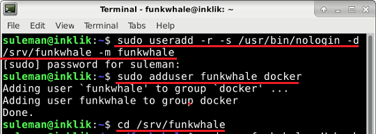 first commands of docker