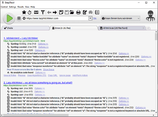 free_website_checker_software-02-Errors