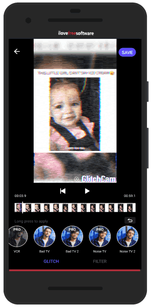 Glitch Video Maker Android App