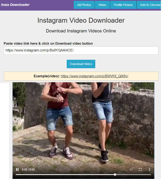 Insta Downloader