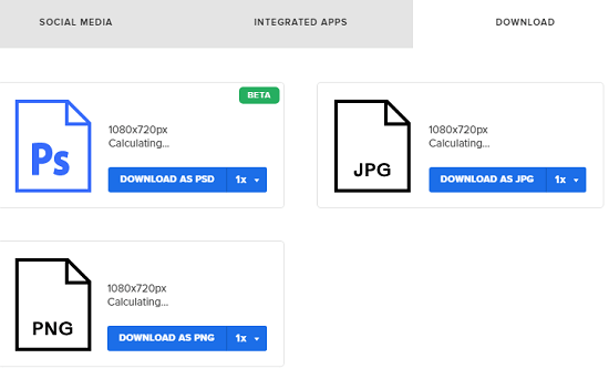 Artboard Studio export