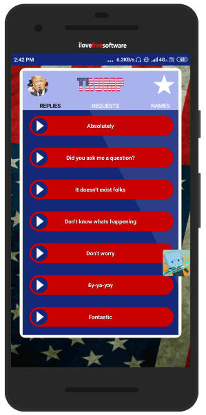 Play Donald Trump soundboard