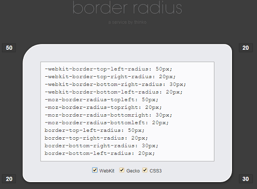 border radius in action