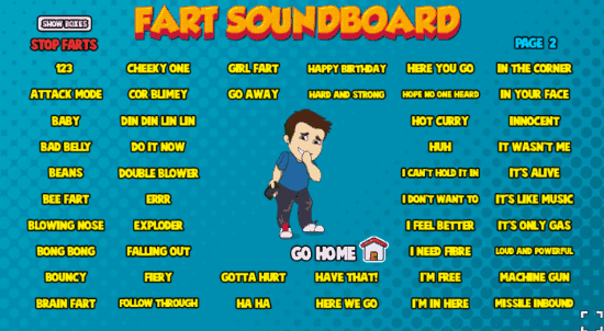 online fart soundboard