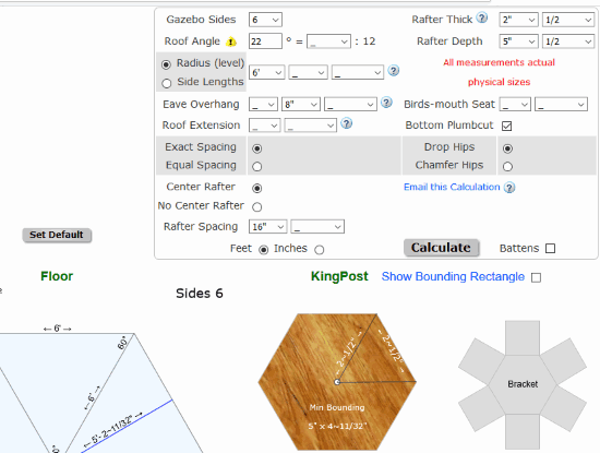 blocklayer gazebo calculator