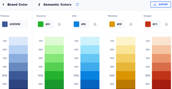 generate color palette with deep learning