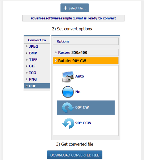 CoolUtils EMF to PDF