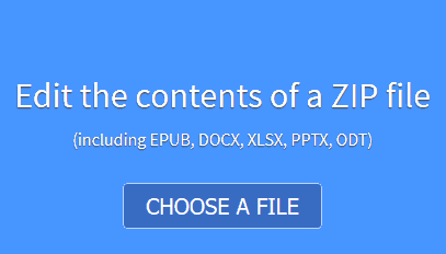 add your zip file