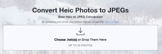 convert HEIC to JPG online