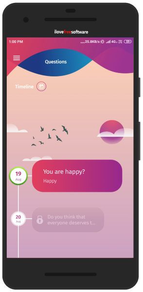 mood tracker Android app