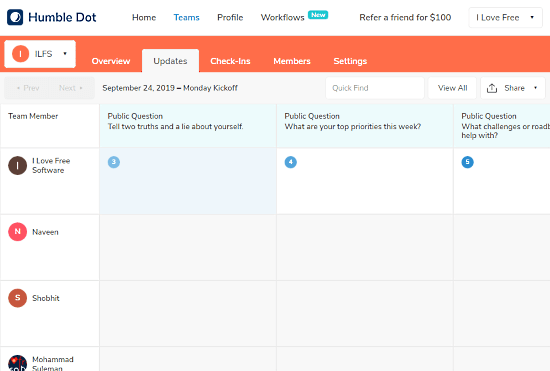 team communication tool to eliminate meetings