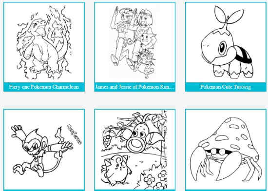 download pokemon coloring pages