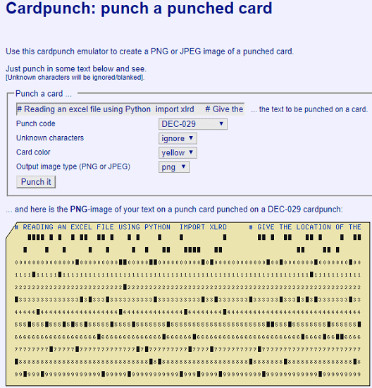 Cardpunch free punch card reader app