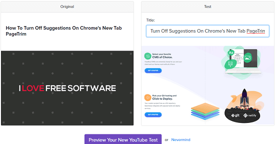 How to AB Test YouTube Title and Thumbnail