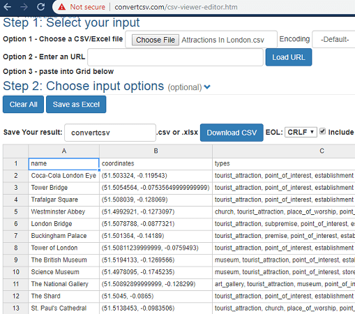 Trip Planner Final CSV