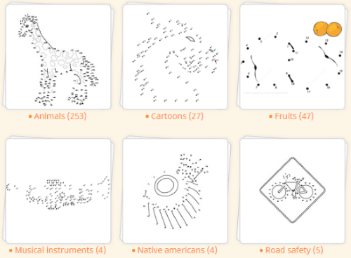 download dot to dot printables worksheets