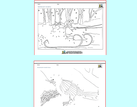 download dot to dot printables worksheets