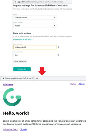 netlify gridsome deployment