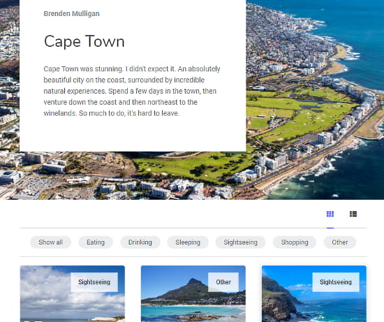 online travel guide maker