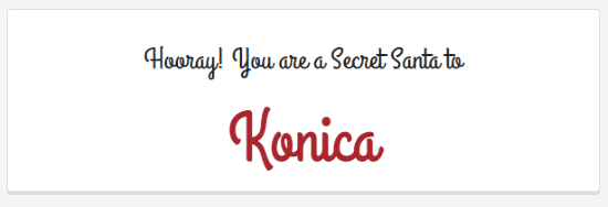 Online Secret Santa Planner