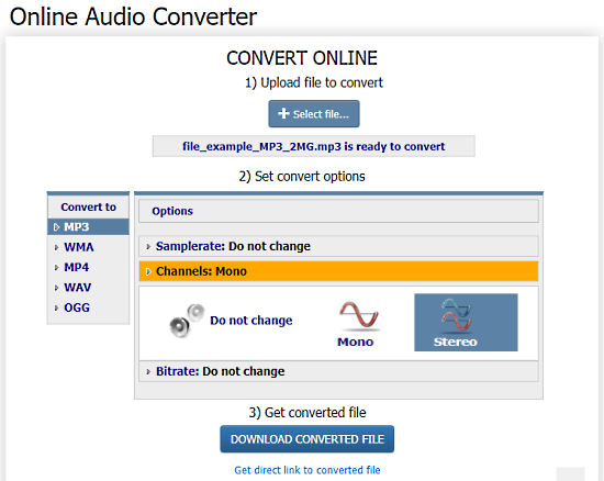 free mono to stereo converter