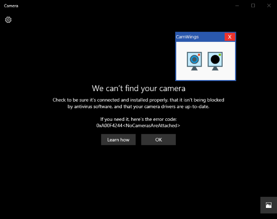 disable camera on windows pc