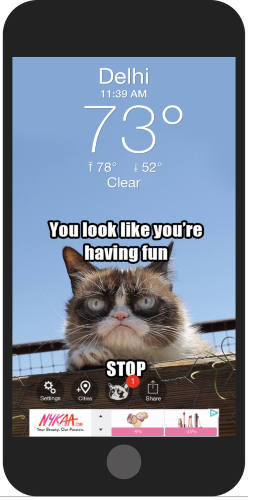 funny weather apps for iPhone