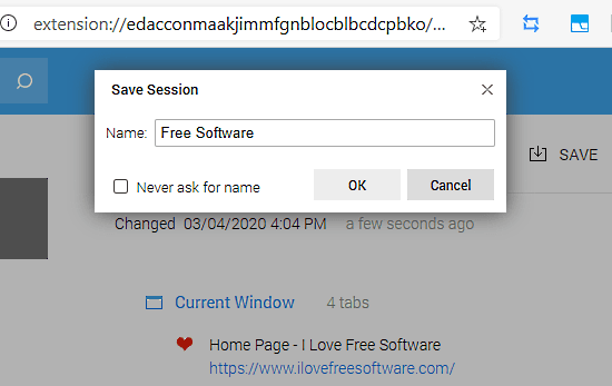 How to Restore a Previous Session in Microsoft Edge Chromium 4
