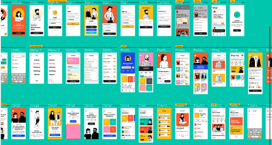 CC0 Wireframe kit for Prototyping, Supports XD, Figma, Sketch