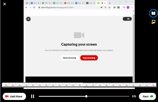 Use Flipgrid to Make Screencast Videos